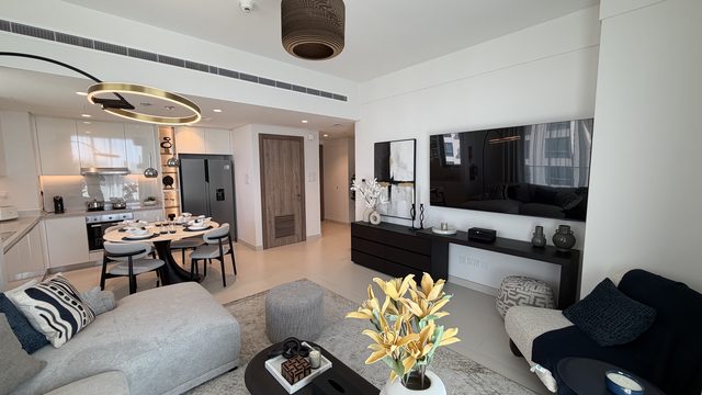 Two-Bedroom Apartment with Water Views and Parking, Marassi Al Bahrain (Diyar Al Muharraq)