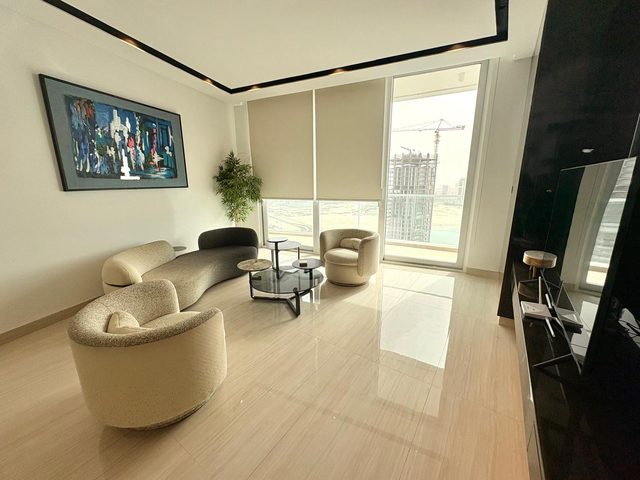 One-Bedroom Apartment with Water Views and Balcony, Seef